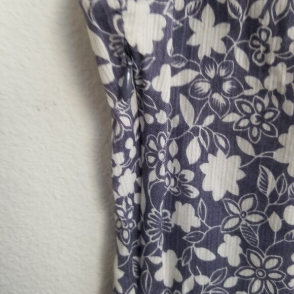 MARC BY MARC JACOBS Spring Summer Dress Floral Cap Sleeve Casual Blue White 2 - Picture 10 of 10